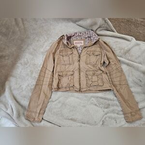 Mossimo Supply Co. Women's Light Brown Utility Jacket